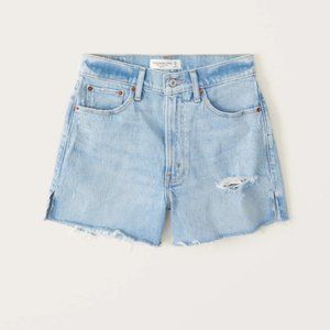 Abercrombie The 4" Mom Short High-Rise Size 10